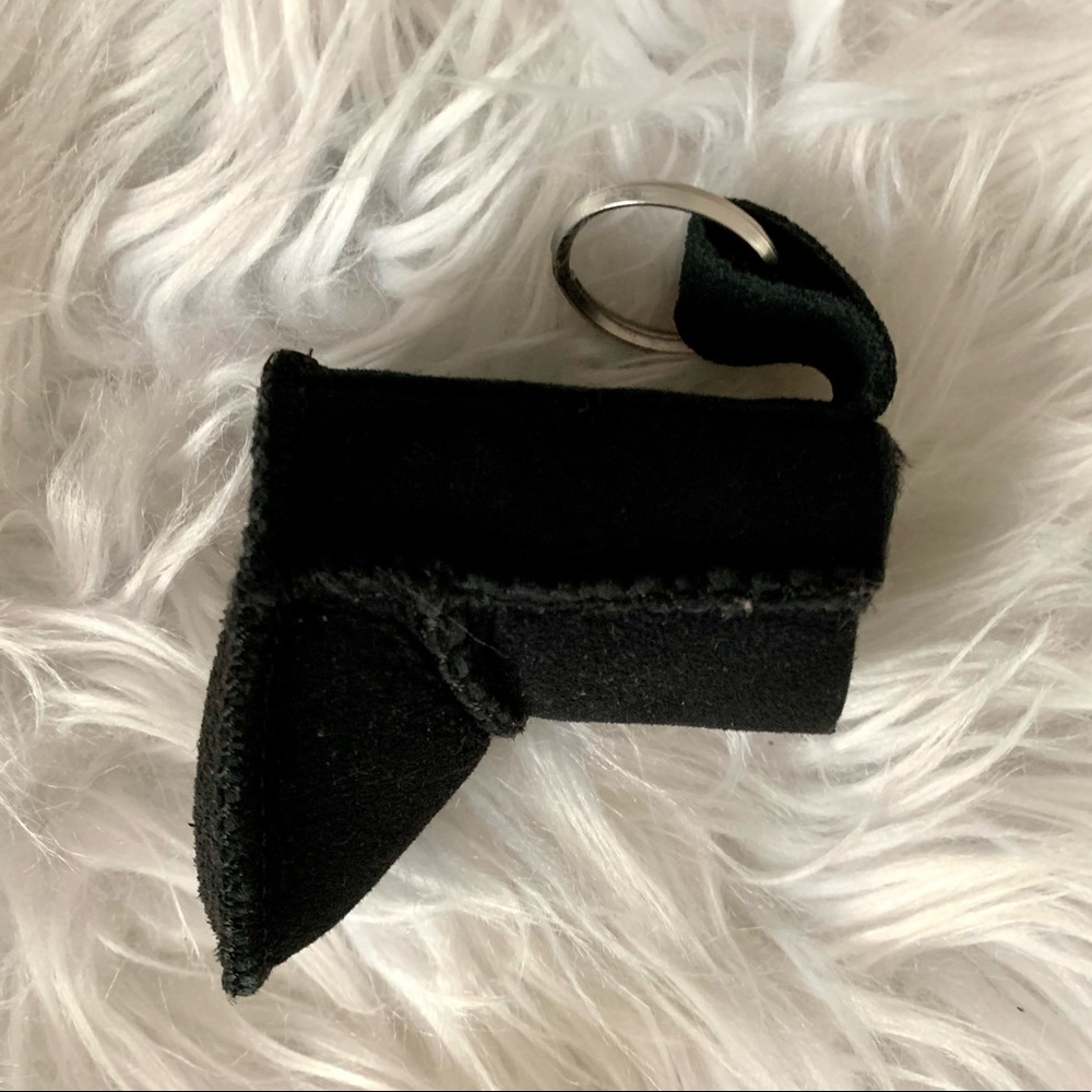 NWOT UGG Australia Mini Black Shearling Boot Keychain - Picture 3 of 4